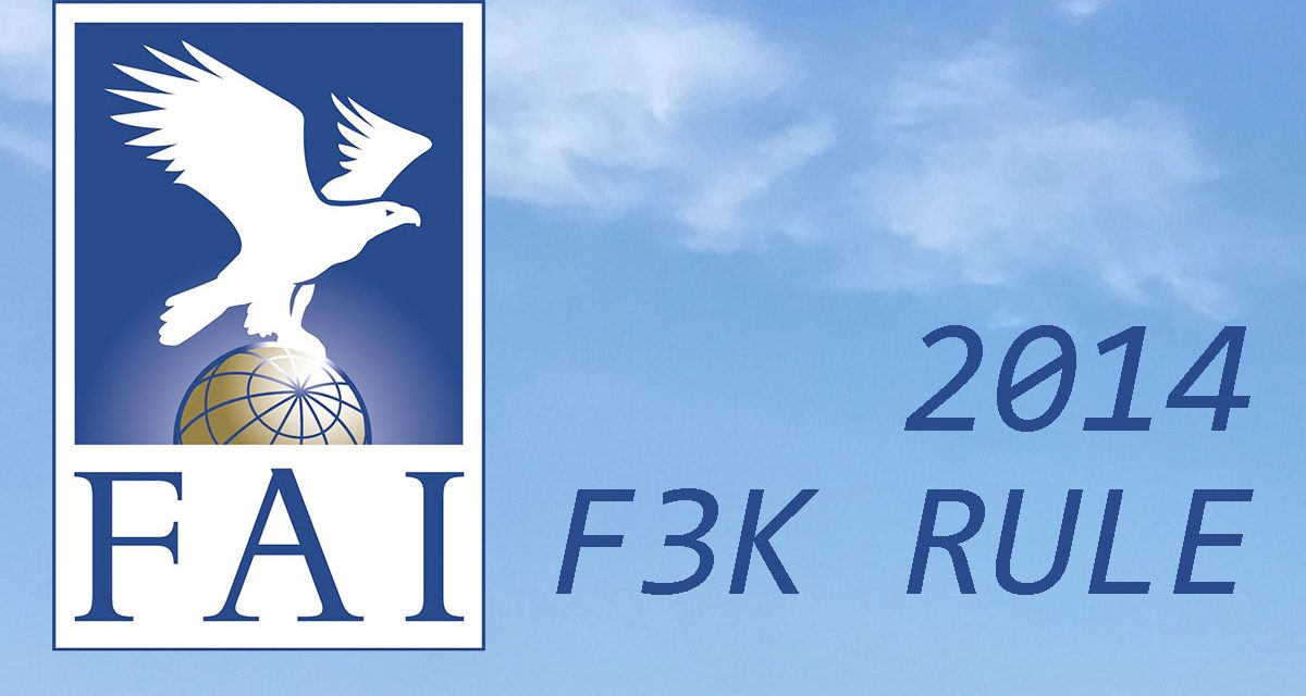 2014 F3K-HAND LAUNCH GLIDERS